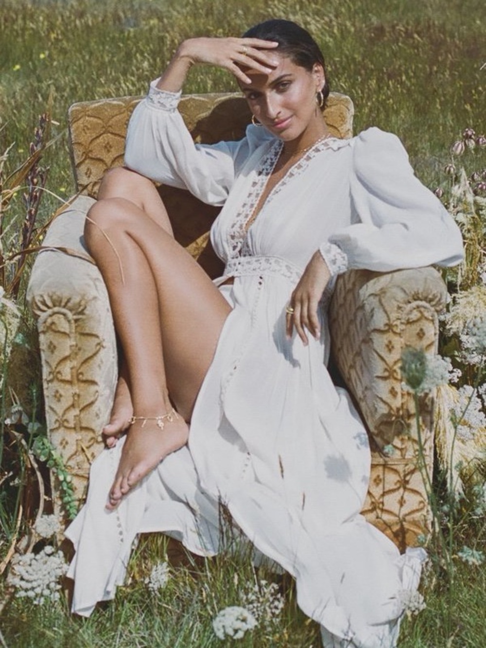 SPELL Le Gauze Lace Duster - S - Picture 4 of 13